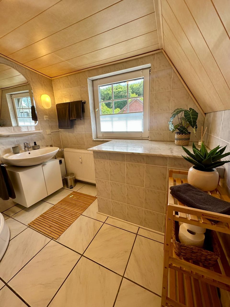 Bathroom, Photo of the whole room, towels