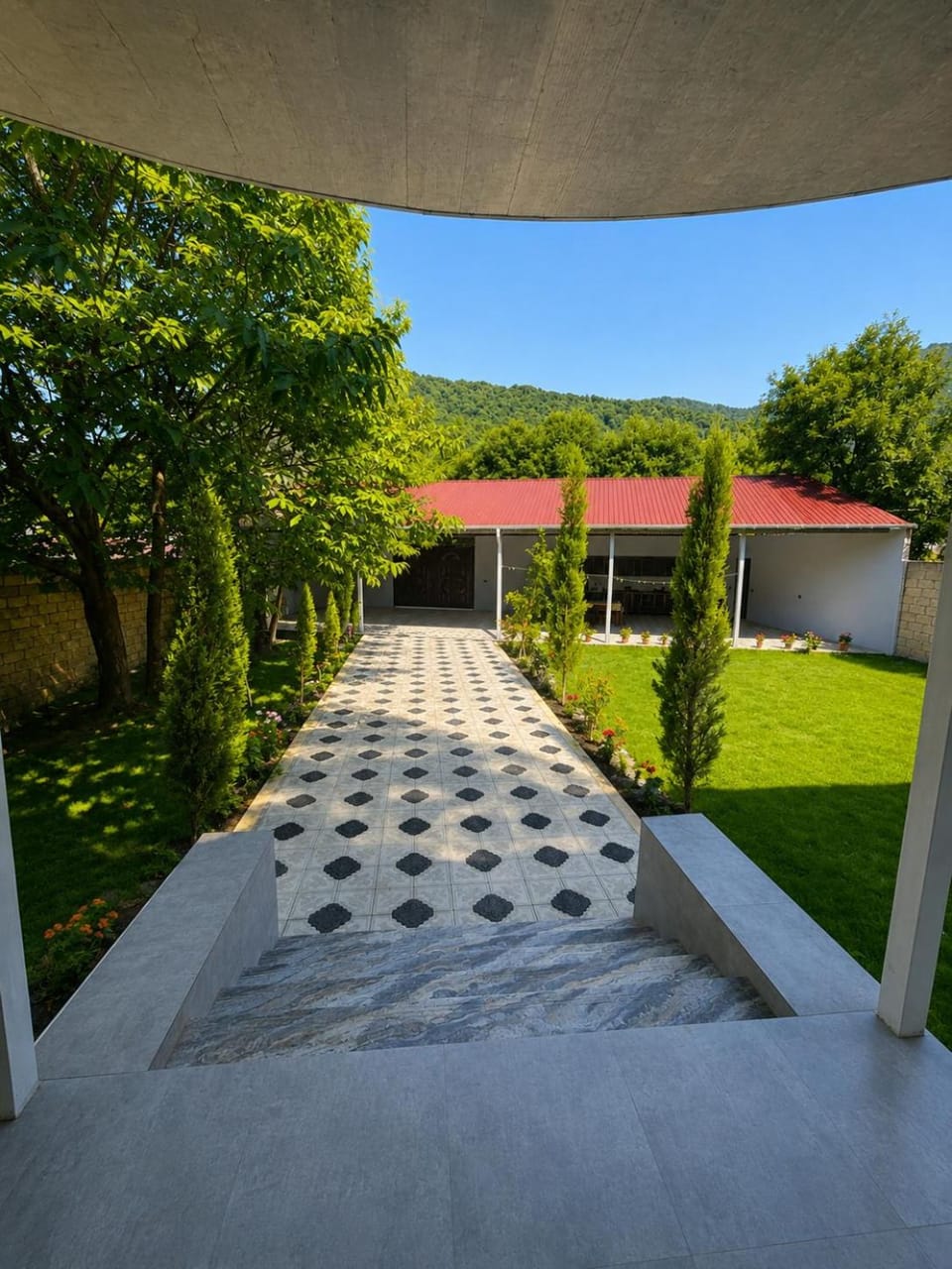 Hillside villa House in Azerbaijan