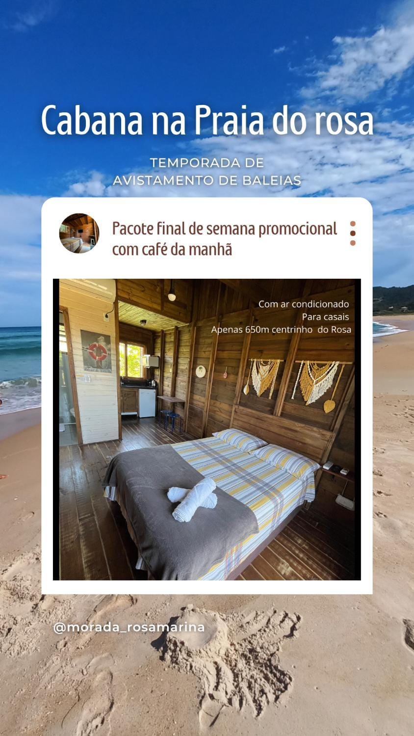 Morada RosaMarina para Casal Praia do rosa Sc Bed and Breakfast in Imbituba