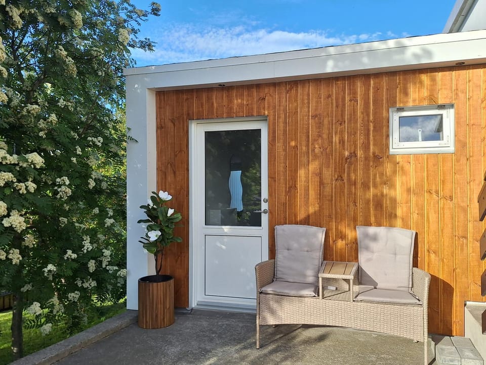 Property building, Patio