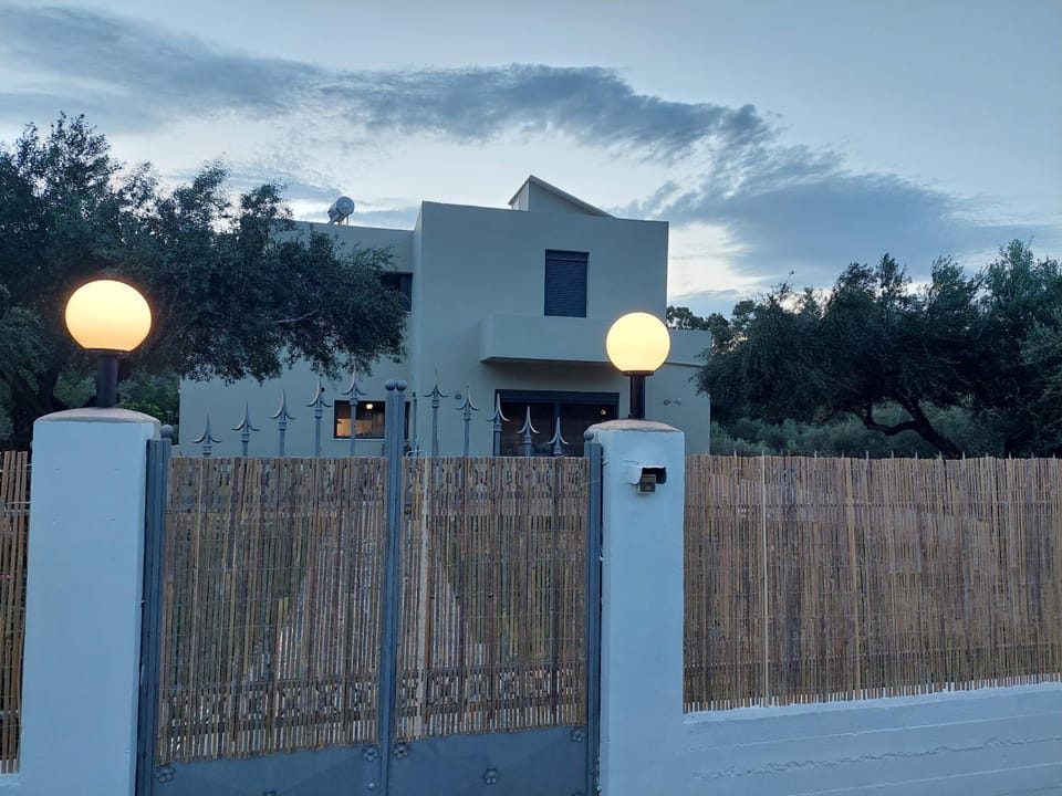 Property building, Sunset