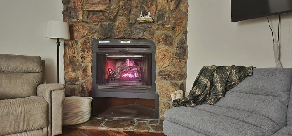 Day, TV and multimedia, Living room, Seating area, fireplace, furniture, heating