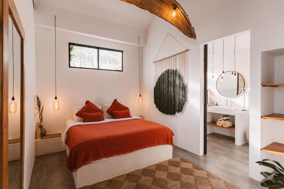 Bed, Photo of the whole room, Bedroom, wardrobe