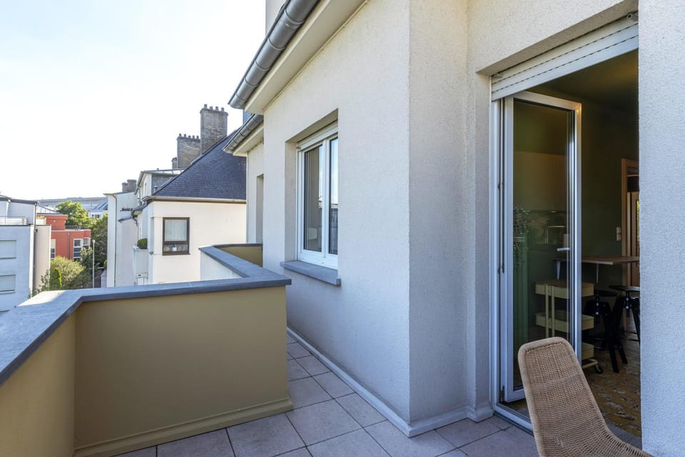 Property building, Patio, Day, View (from property/room), Balcony/Terrace