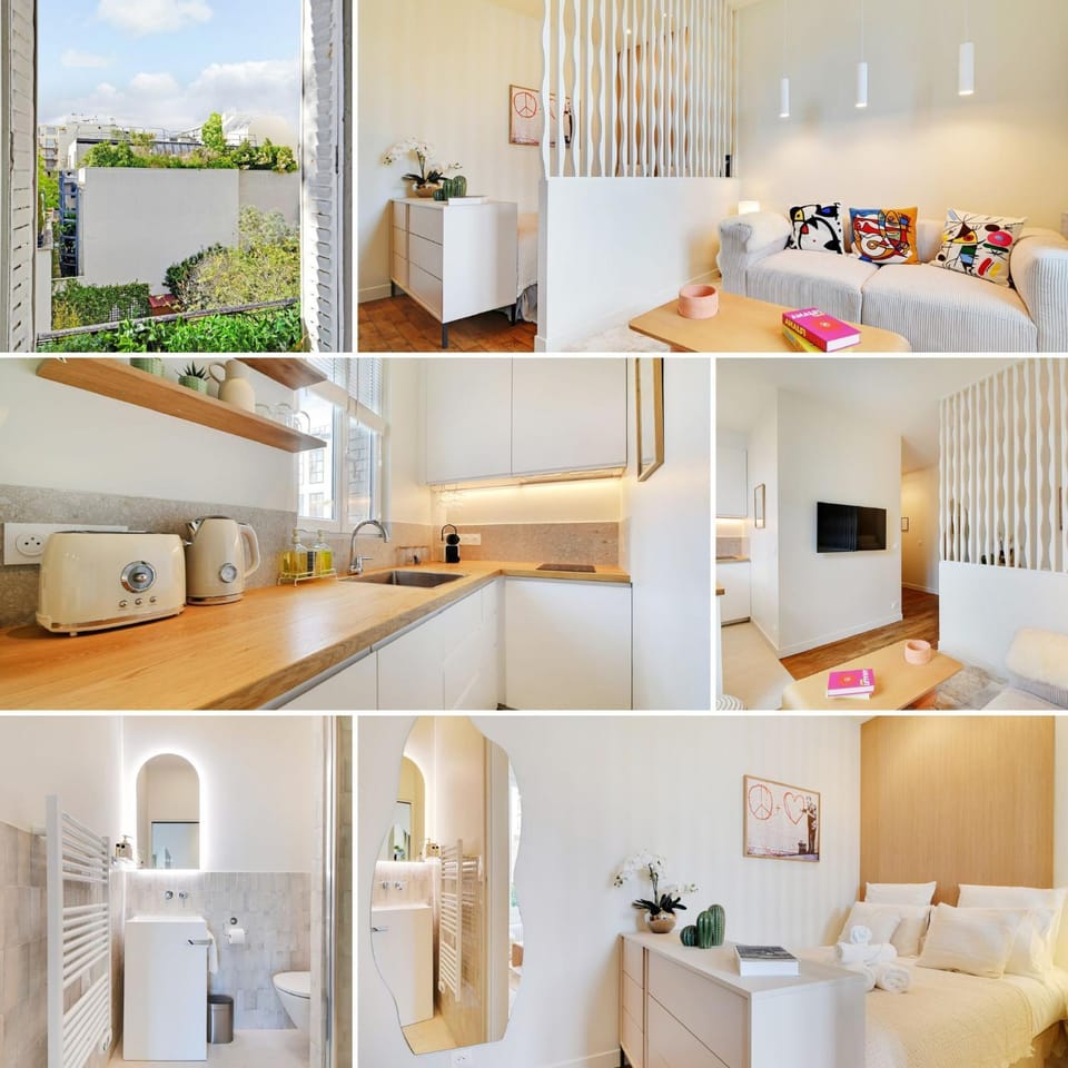 Kitchen or kitchenette, Living room, Photo of the whole room