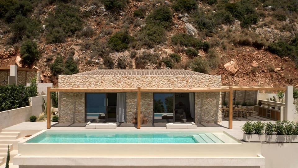 Property building, Spring, Natural landscape, Mountain view
