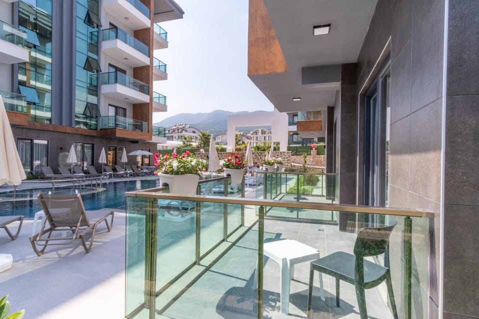 Silence Garden Suite bir yatak odalı daire Apartment in Alanya