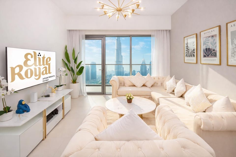 Elite Royal Apartment - Sky Series - Full Burj Khalifa & Fountain View - Noble Apartment in Dubai