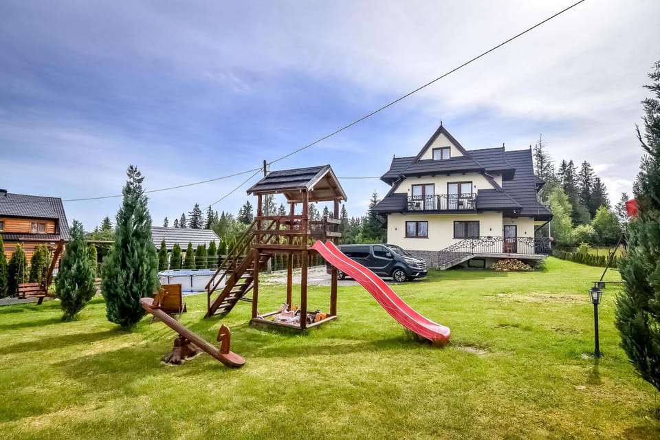 Property building, Children play ground, Garden, Garden view