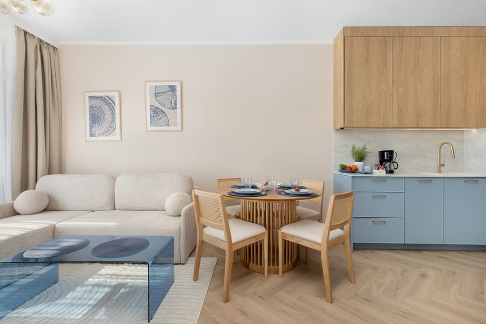 Seaside Apartamenty Ku Morzu Sianożęty 150m to the beach, swimming pool Apartment in West Pomeranian Voivodeship, Poland
