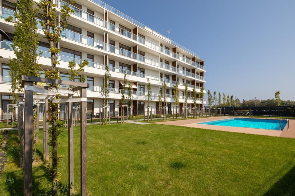 Seaside Apartamenty Ku Morzu Sianożęty 150m to the beach, swimming pool Apartment in West Pomeranian Voivodeship, Poland
