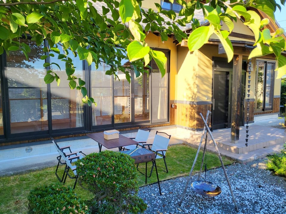 Property building, Garden, Garden view