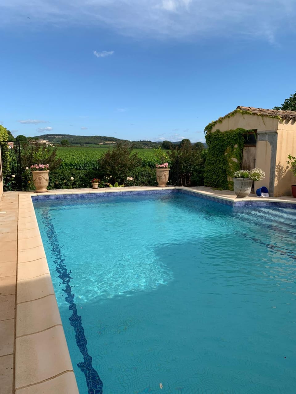 Natural landscape, Pool view, Swimming pool