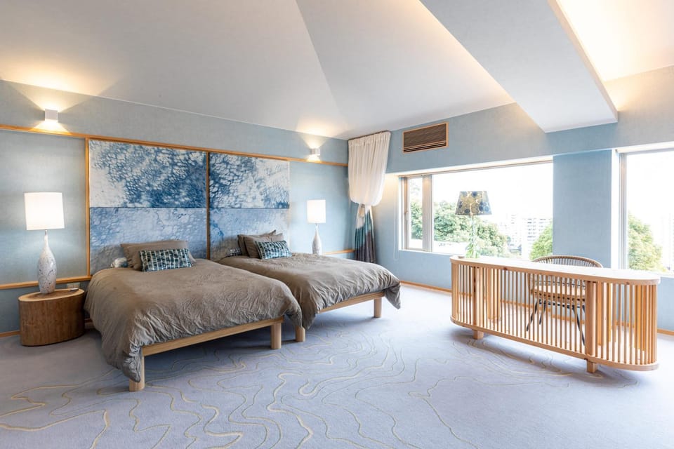 Bed, Photo of the whole room, Bedroom, air conditioner