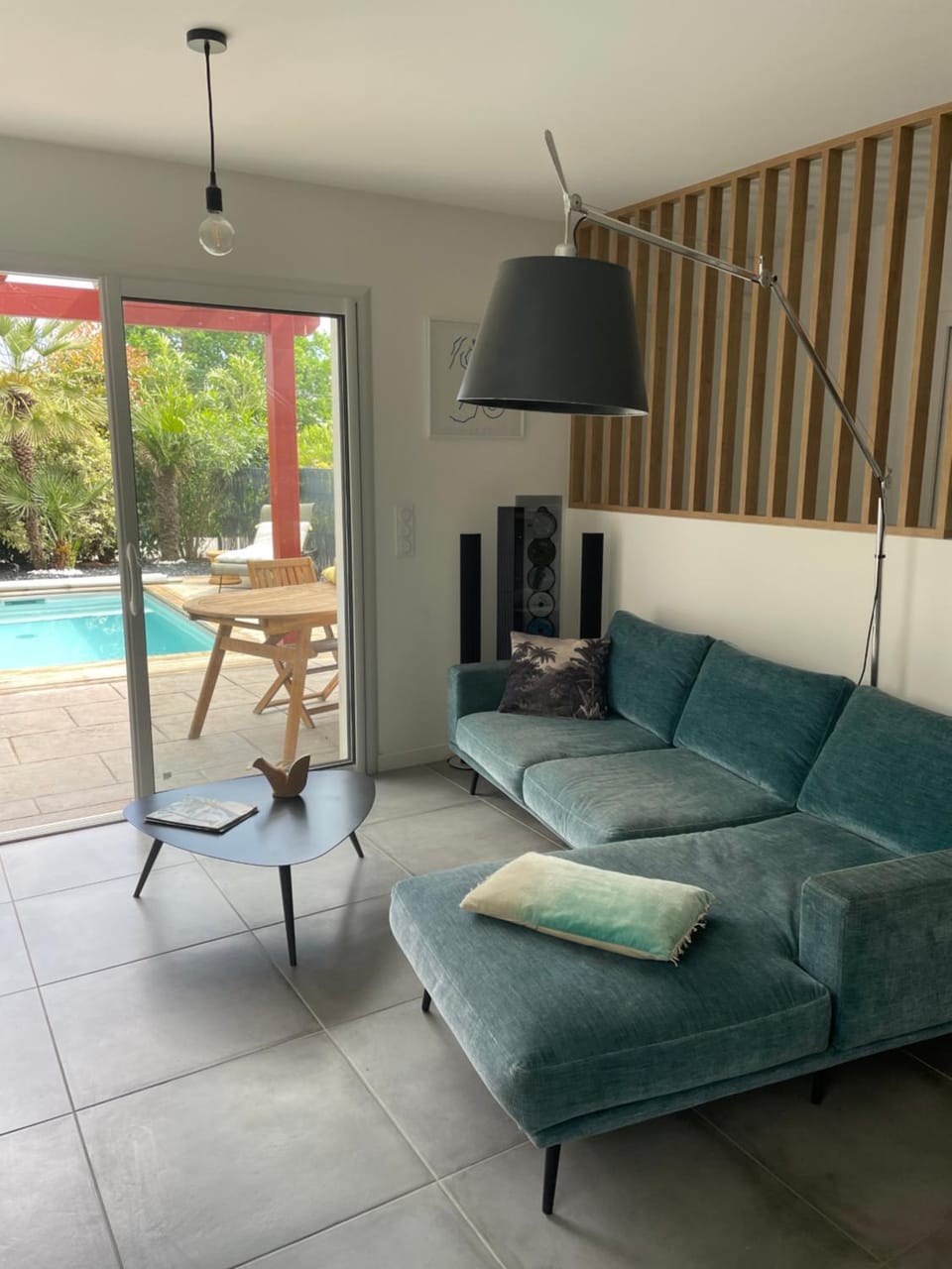 Patio, Living room, Pool view, Swimming pool