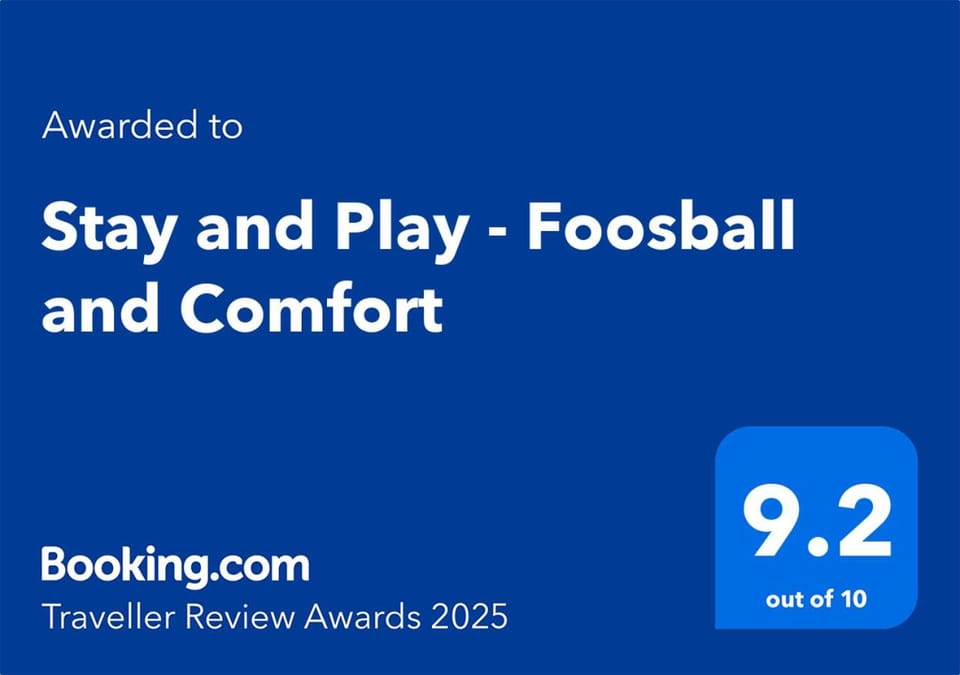 Stay and Play - Foosball and Comfort Apartment in Sofia