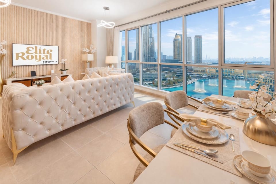 Elite Royal Apartment - Sky Series - Ful Burj Khalifa & Fountain View - Prodigy Apartment in Dubai