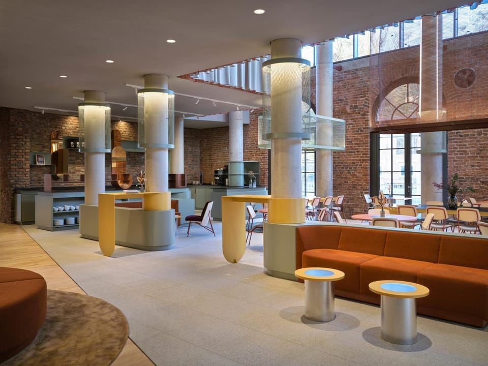 Lobby or reception, Breakfast