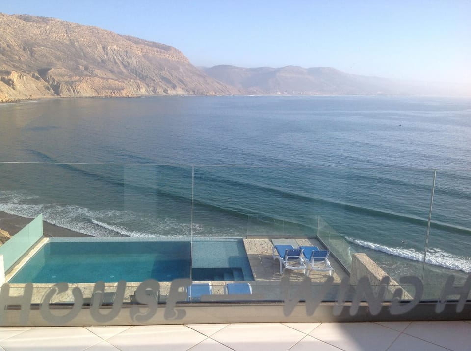 Balcony/Terrace, Pool view, Sea view