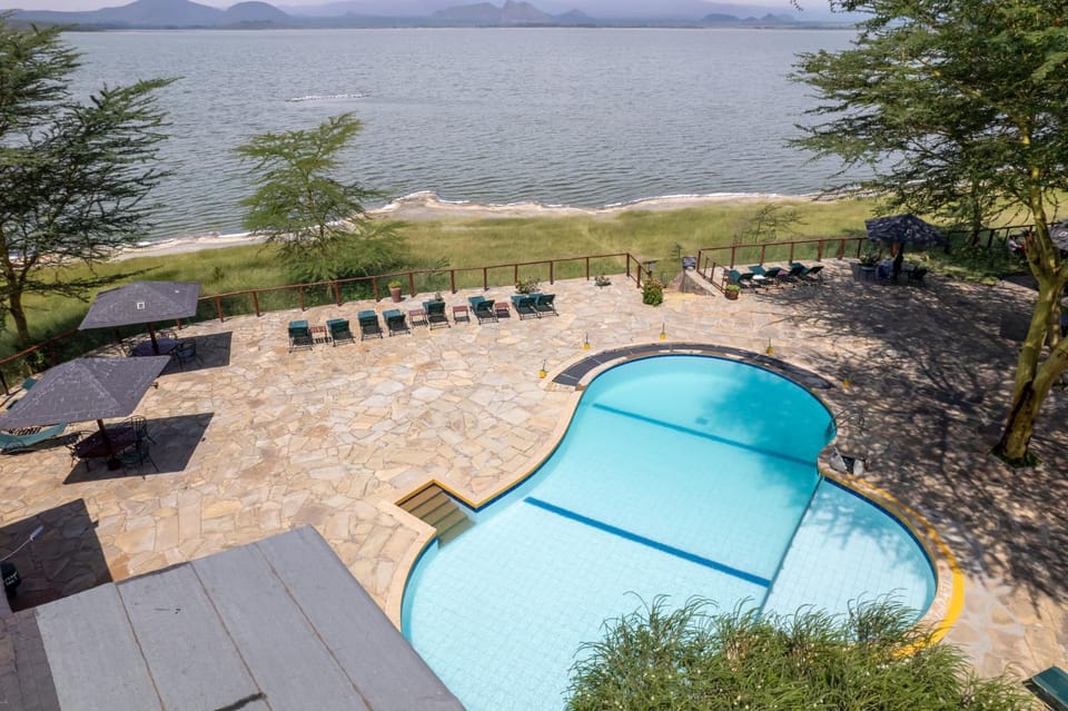 Pool view, Swimming pool