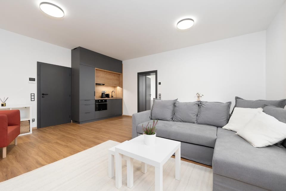 Kitchen or kitchenette, Living room