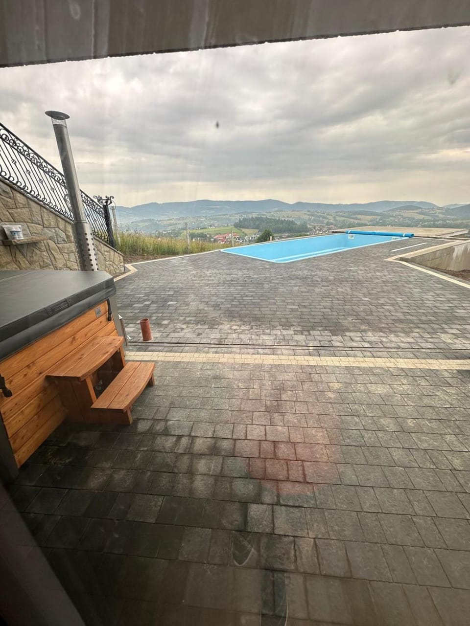 View (from property/room), Pool view, Swimming pool