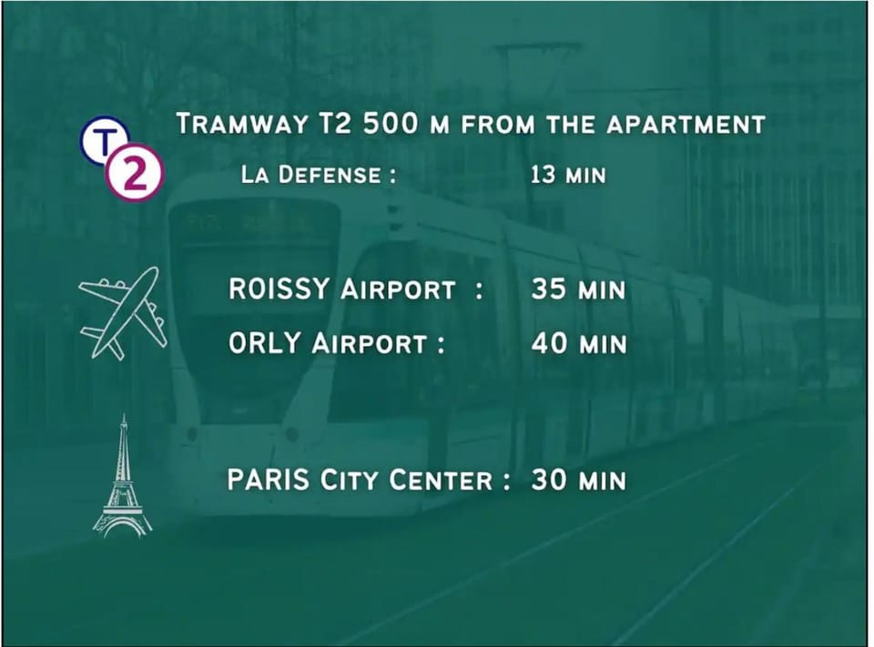 Tout confort prêt de la défense Apartment in Île-de-France
