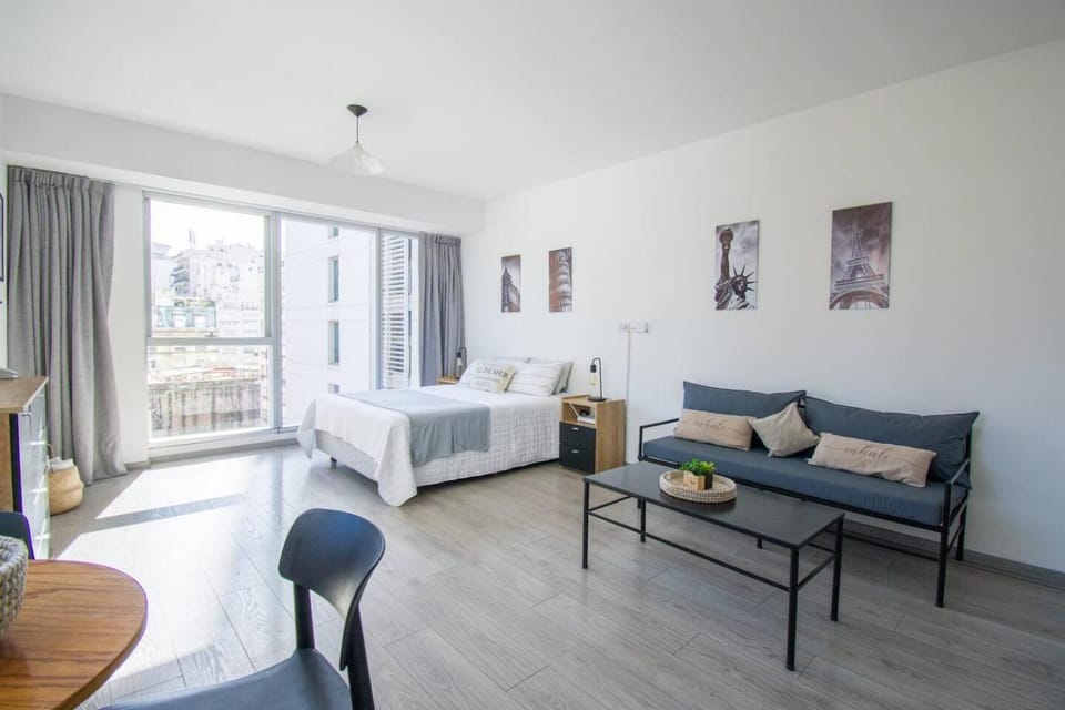 Bed, Living room, Bedroom