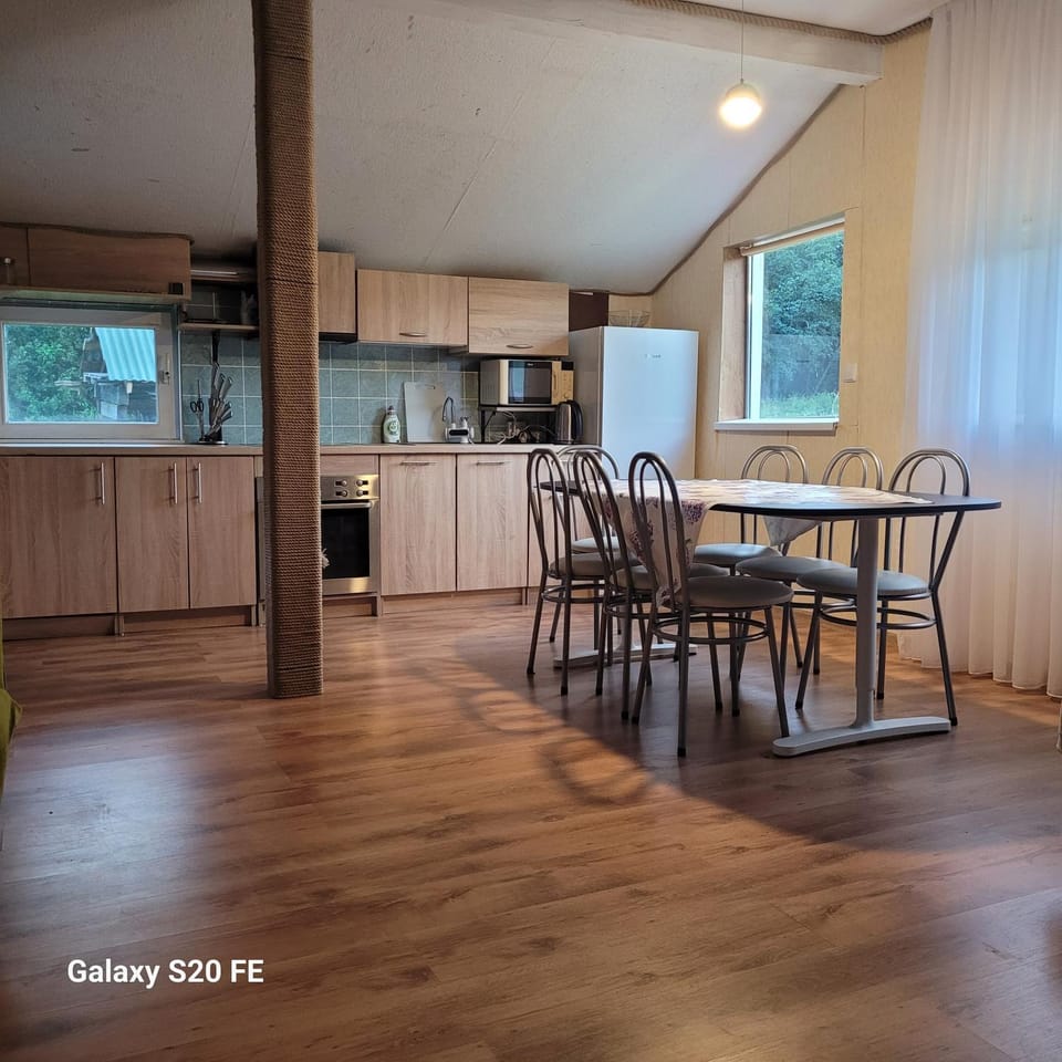 Kitchen or kitchenette, Dining area, pet friendly, stove