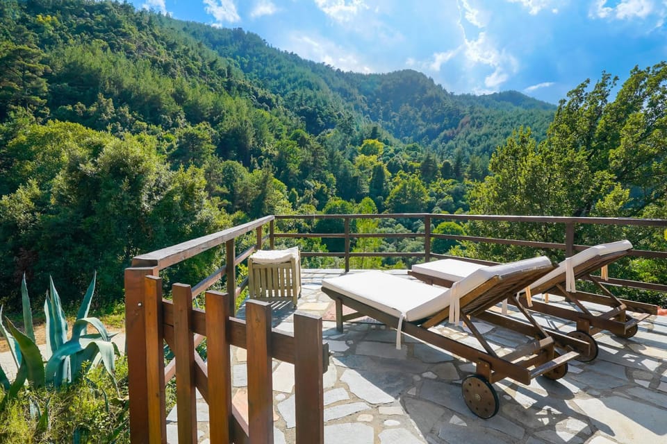 Natural landscape, Mountain view, sunbed