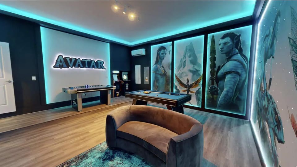 Paradiso Grande 8BD Games Themed Rooms & Pool Spa House in Orlando