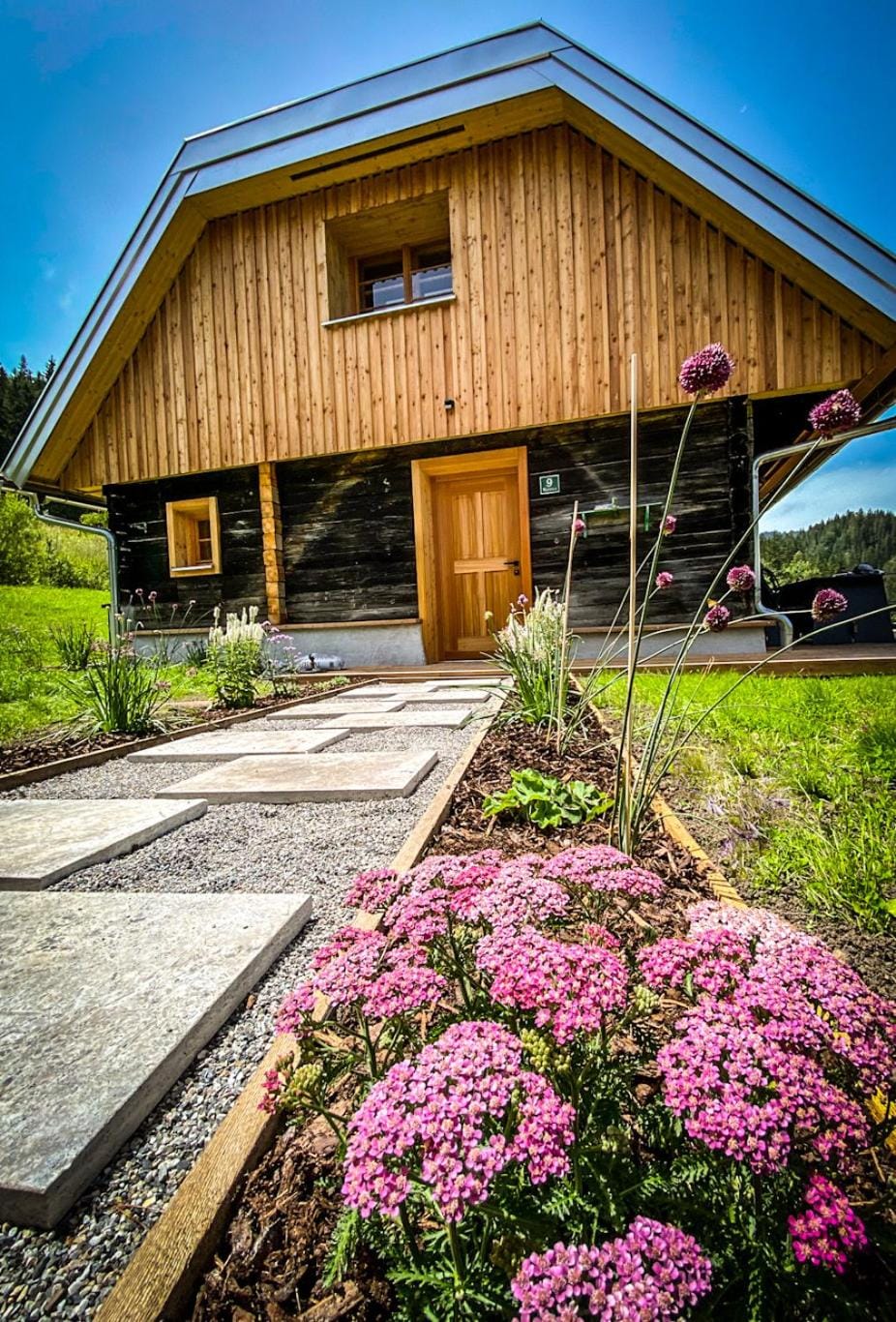 Property building, Garden