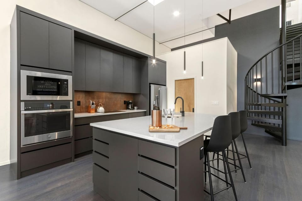 NEW! Modern Scandinavian Loft in Old Town Square Apartment in Fort Collins