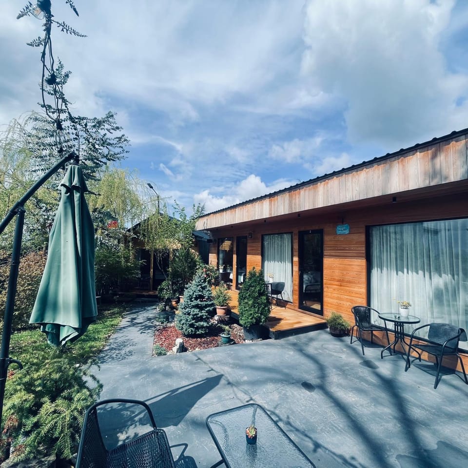Garden rooms in Kutaisi Nature lodge in Georgia