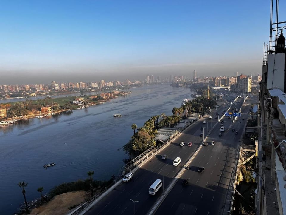 Nile view panoramic balcony House in Cairo Governorate