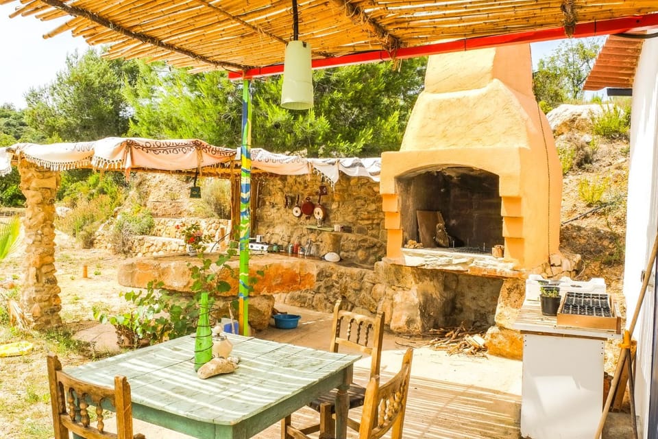 The Dutch Caravan at WildSpirit Eco Farm Campground/ 
RV Resort in Baix Maestrat