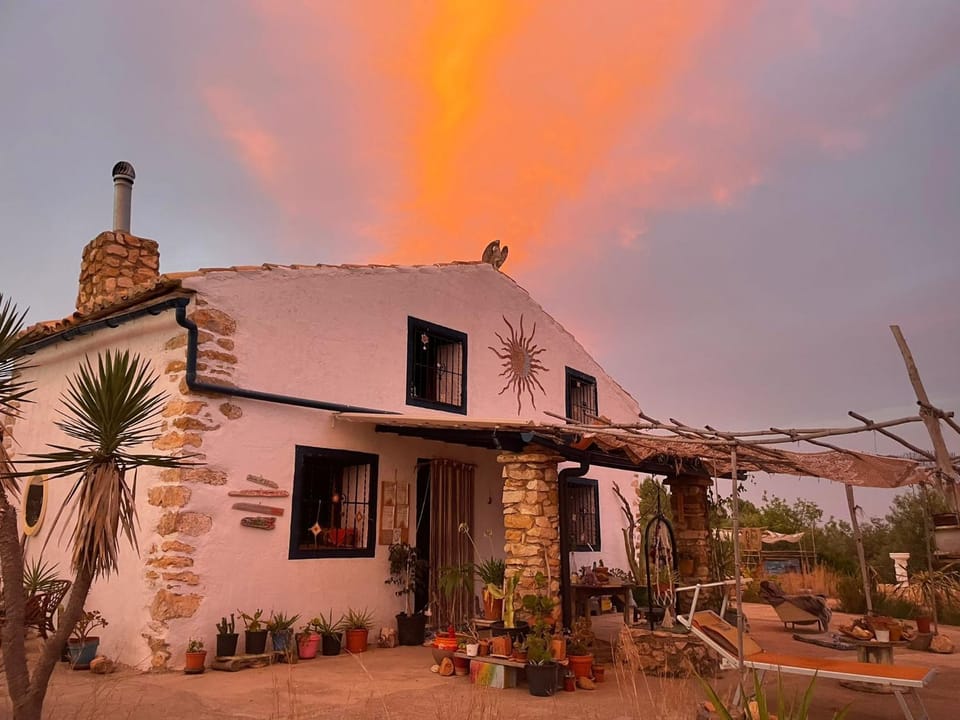 The Dutch Caravan at WildSpirit Eco Farm Campground/ 
RV Resort in Baix Maestrat