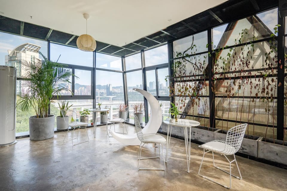 Seating area, Garden view