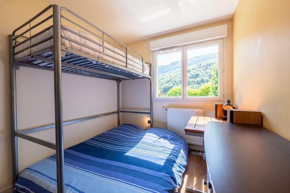 Property building, Living room, Bedroom