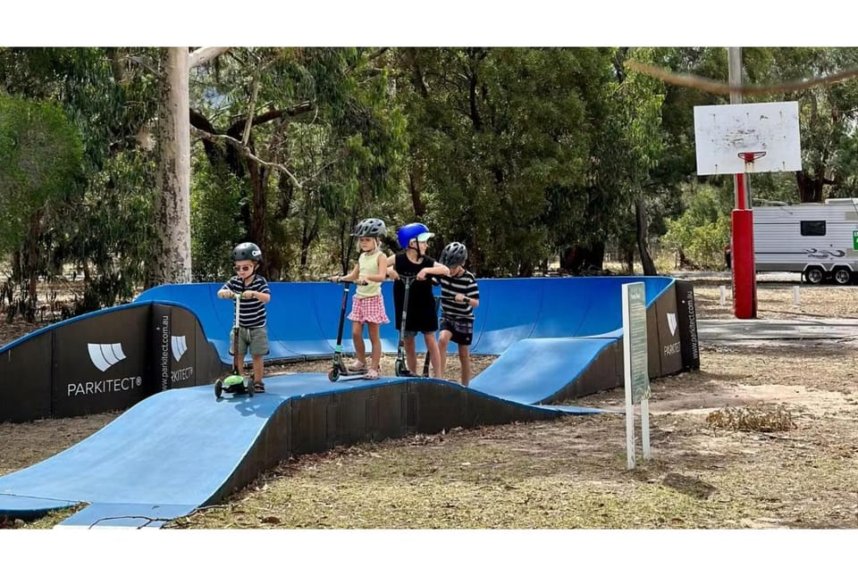 Children play ground, Cycling