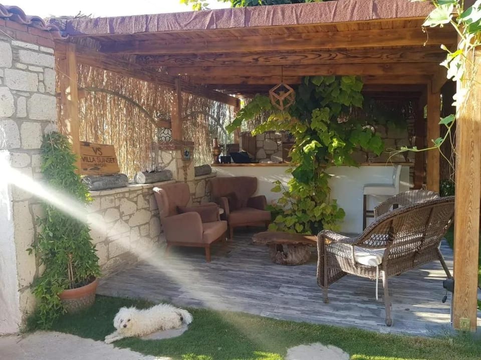 Patio, Day, Garden, Seating area, Garden view
