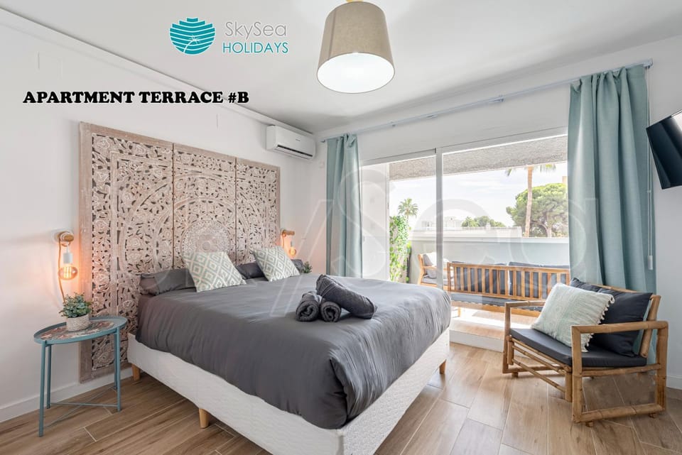 Bed, Balcony/Terrace, Bedroom