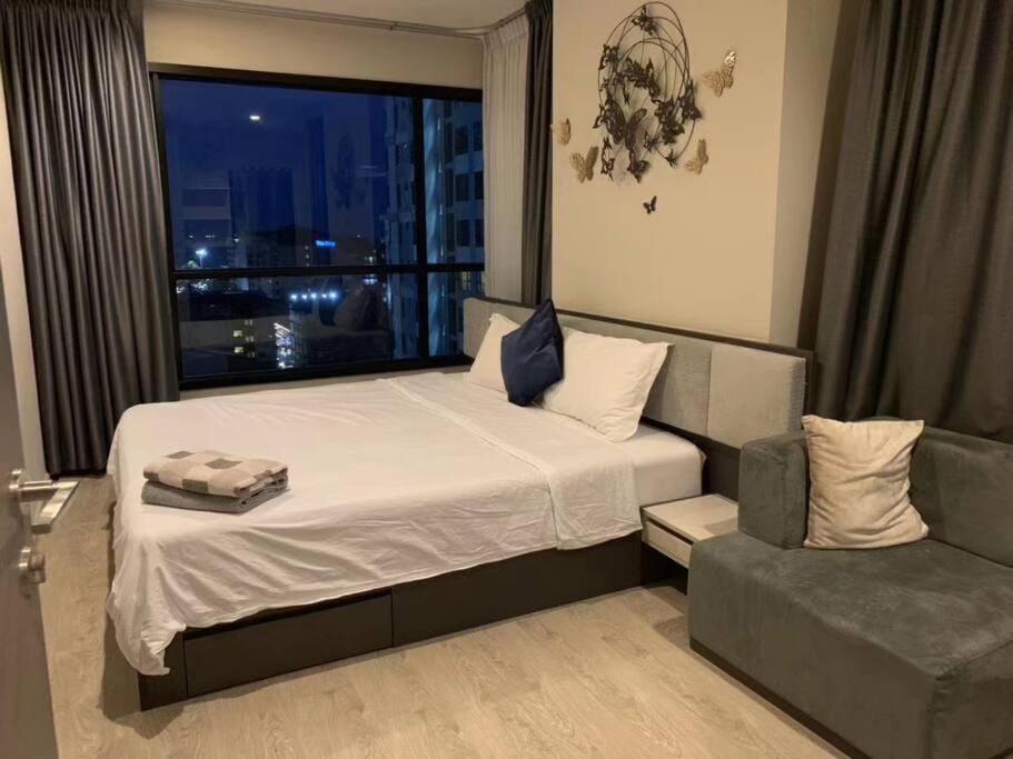 芭提雅市中心海景双卧室 步行街酒吧商场海滩步行几分钟可到 Apartment in Pattaya City