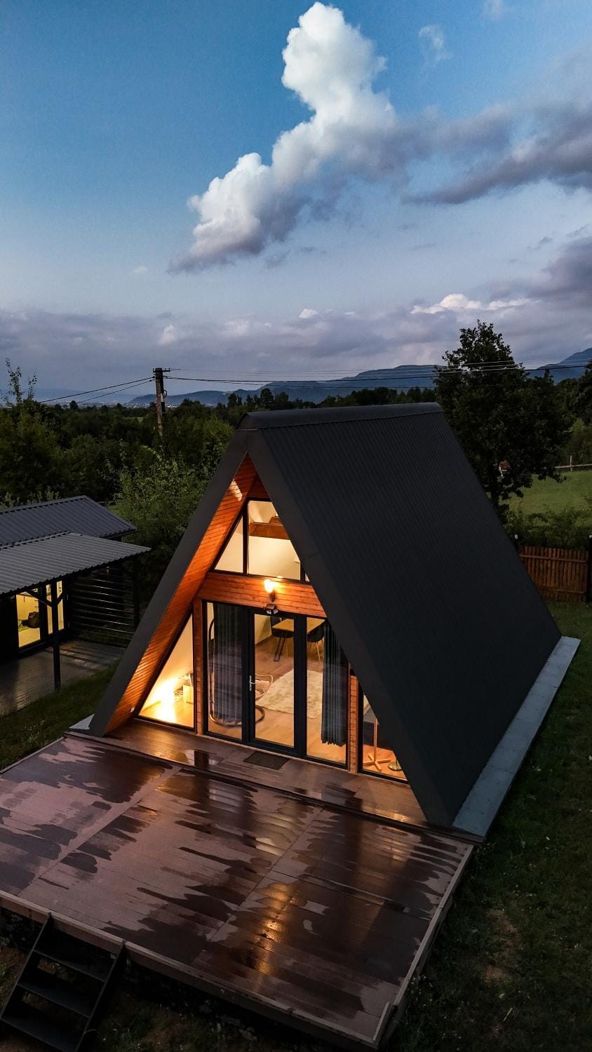 SkyAtlas Hideaway House in Brașov County