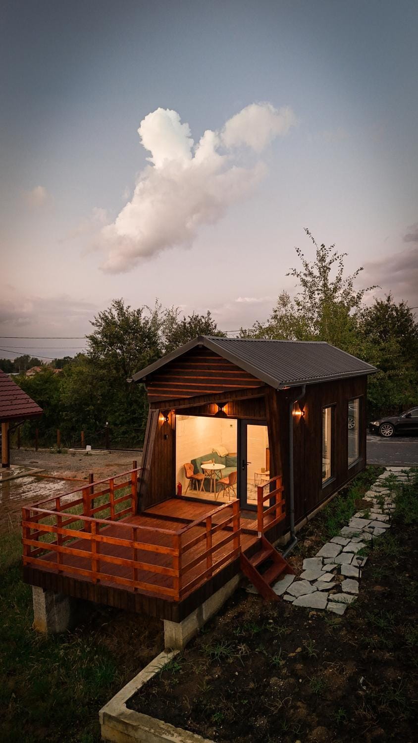SkyAtlas Hideaway House in Brașov County