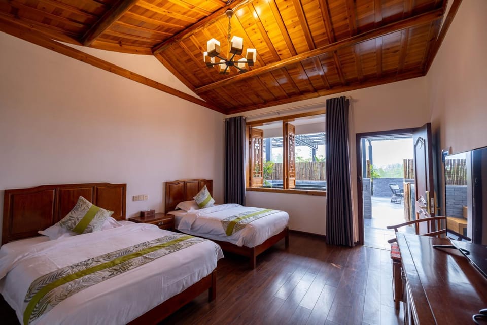 青城山泉青小院温泉中式民宿 Bed and Breakfast in Chengdu