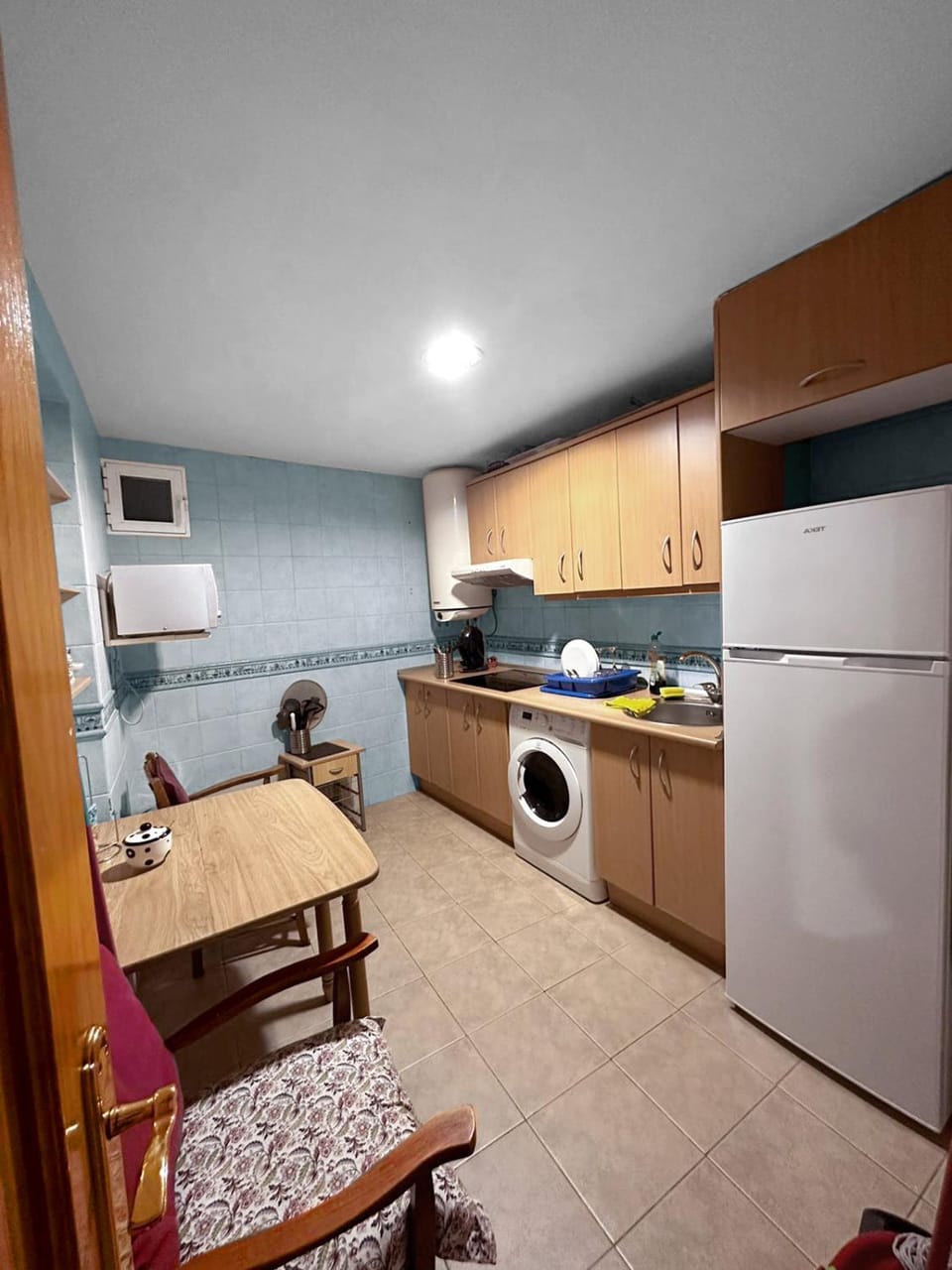 Kitchen or kitchenette, Dining area, dishwasher, oven, pet friendly, stove, washing machine, dryer