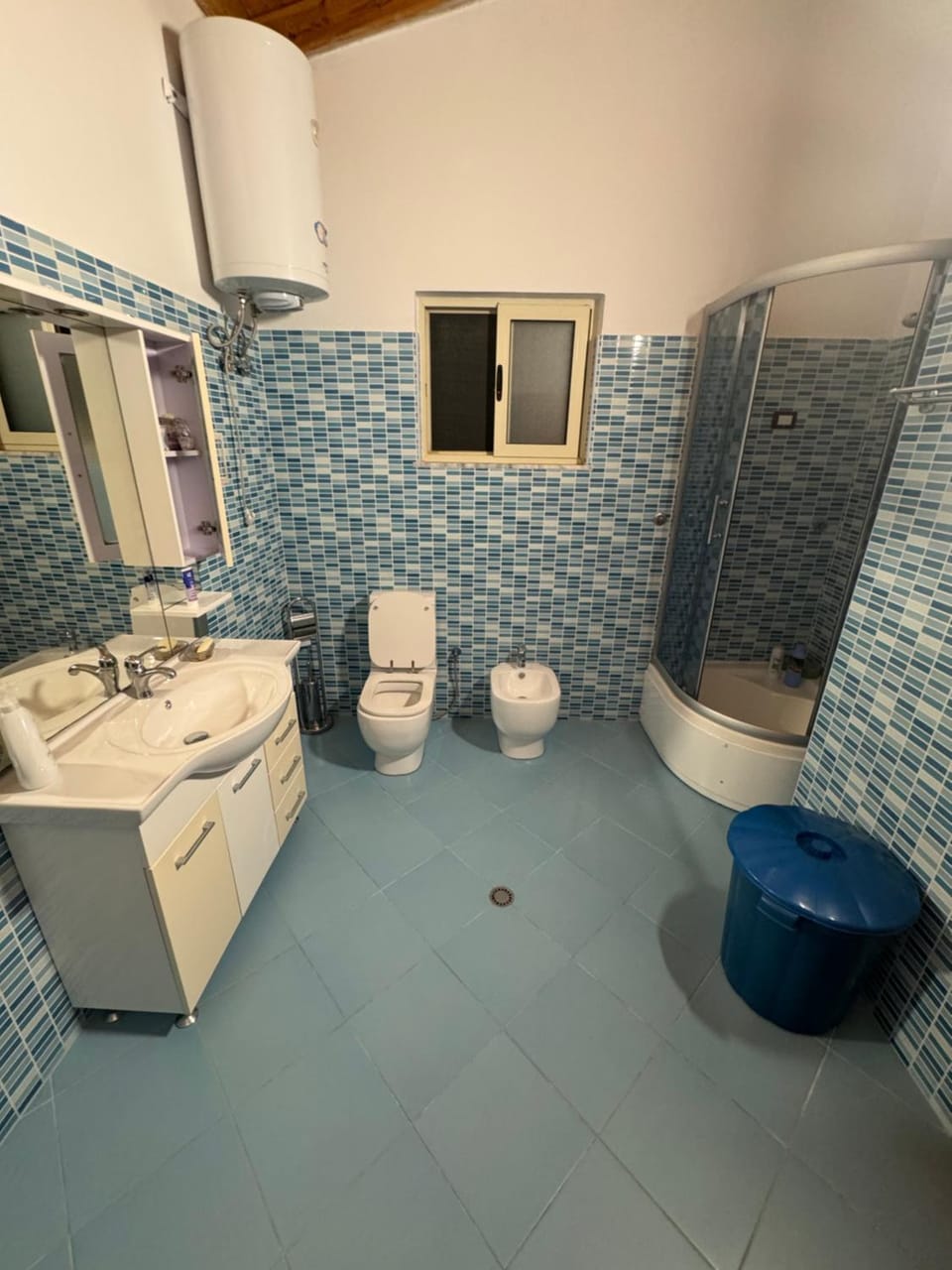 Shower, Toilet, Bathroom, bidet, Internal: Not applicable to any particular room