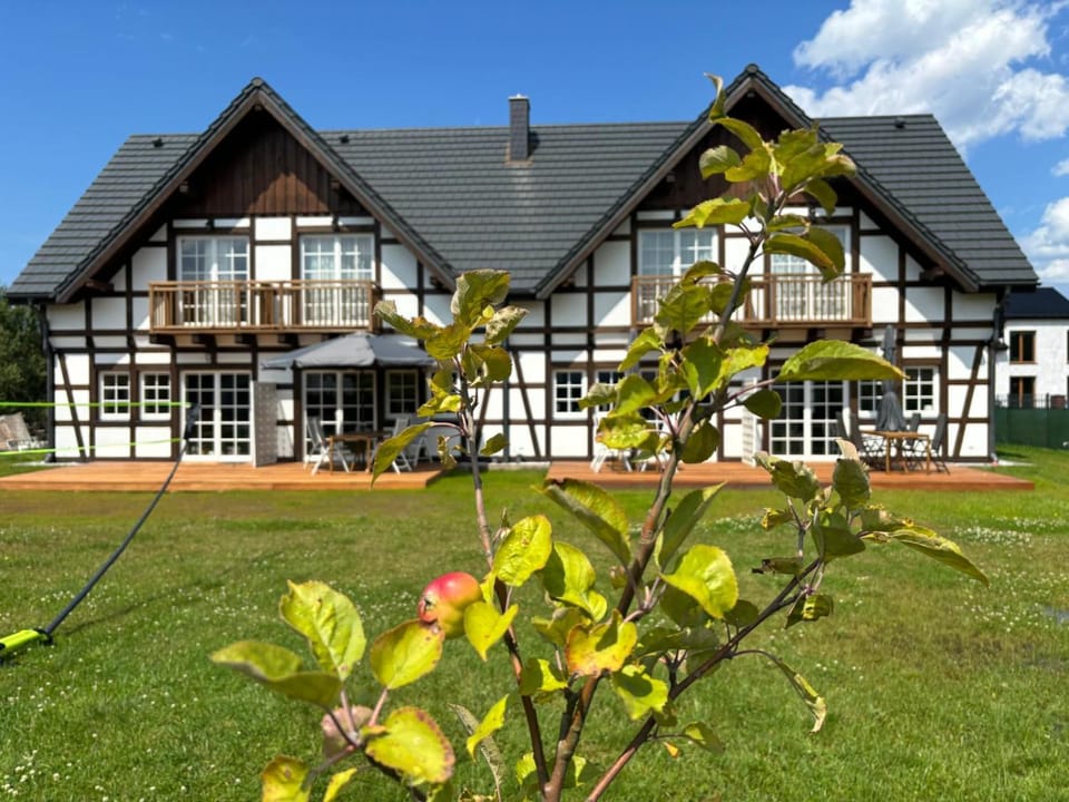 Property building, Garden view
