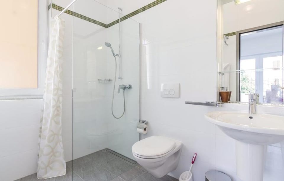 Shower, Toilet, Bathroom, towels